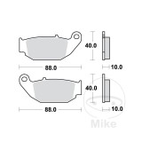 MBS Bremsklotz Standard TRW, oder 7326414, Cod Produs: 7870051MA