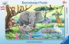 Puzzle tip rama animale din africa 15 piese, Ravensburger
