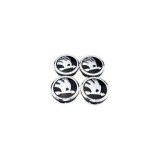 Set 4 capace jante aliaj Skoda, interior 56mm/65mm exterior