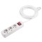 Prelungitor electric 3 prize, 1.4 m, cu intrerupator, Beorol