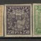Rusia.1921 Eliberarea muncii hartie subtire MU.4