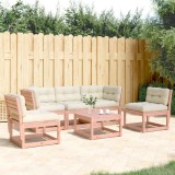 VidaXL Set mobilier de grădină cu perne, 5 piese, lemn masiv douglas 3216978