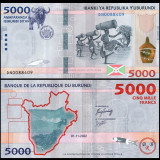 Burundi 2022 - 5000 francs UNC