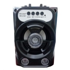 Boxa portabila cu Bluetooth iluminata LED cu Radio FM, si cititor USB / TF card
