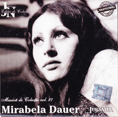 CD Pop: Mirabela Dauer - Muzica de colectie ( Jurnalul National nr. 27 ) foto