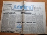 Ziarul adevarul 11 noiembrie 1990- lisata preturilor marite
