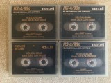 Lot 4 Casete Maxell HS-4/90 min DAT &ndash; Inregistrate o singura data &ndash; 2