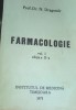 FARMACOLOGIE 2 VOLUME PROF N DRAGOMIR ,TIMISOARA 1975