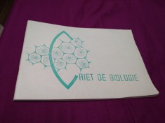 CAIET DE BIOLOGIE 1984 PERIOADA COMUNISTA NOU