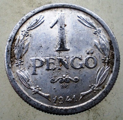 1.178 UNGARIA WWII 1 PENGO 1941 foto
