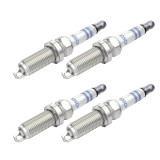 Set 4 bujii scanteie Bosch pentru Nissan Micra, Note, X-Trail, Renault Captur, Laguna, Megane, Toyota C-HR, Prius