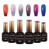 Cumpara ieftin Set 6 Oje Semipermanente Thermocool LUXORISE - Mirage