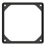 Buffer de cauciuc Deepcool DP-P80 80mm reduce vibratiile si zgomotul produs de ventilator 80x80x2mm