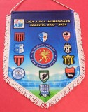 Fanion fotbal - Echipele participante in Liga a-4-a Hunedoara (sezonul 2023-2024)