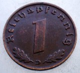 2.776 GERMANIA 1 REICHSPFENNIG 1938 D, Europa, Bronz