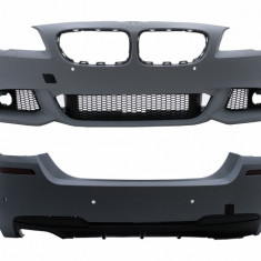 Pachet Exterior compatibil cu BMW Seria 5 F10 (2011-2014) M-Technik Design CBBMF10MTBF