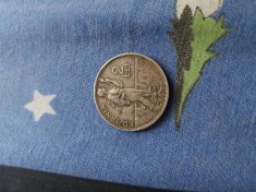 Moneda 1914, 2 lei foto
