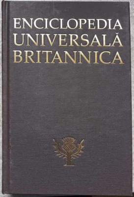 ENCICLOPEDIA UNIVERSALA BRITANNICA VOL.2 A-B-EDITOR: VIDRASCU SI FIII foto