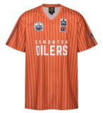 Edmonton Oilers tricou de bărbați Soccer Style Jersey - L