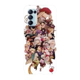 Husa compatibila cu Oppo A74 5G, Viceversa, model All characters Hunter x Hunter, Silicon, TPU, Transparent, Carcasa