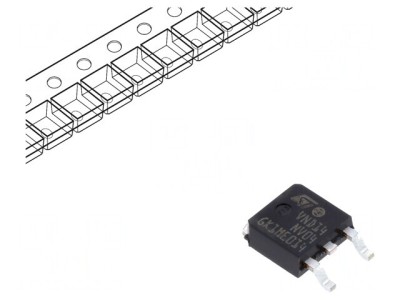 Low-Side Power Switch 12A SMD DPAK foto
