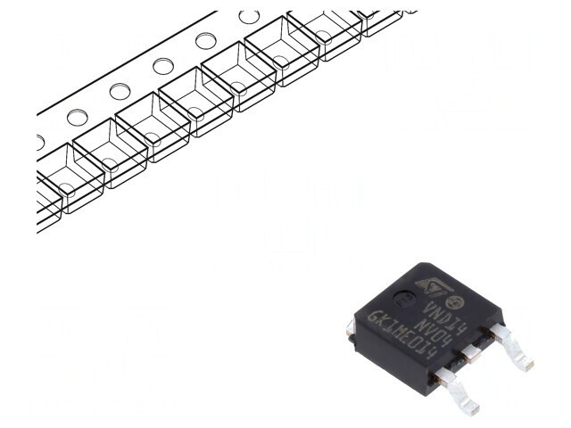 Low-Side Power Switch 12A SMD DPAK