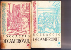 Decameronul,Boccaccio,doua volume foto