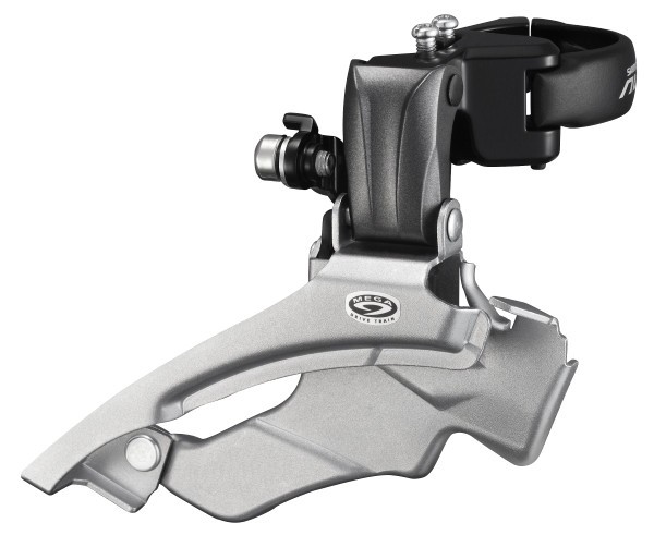 Schimbator Fata Shimano Altus Fd-M371, Triplu, Pt. 9 Vit. Pe Spate, Down Swing,... Cod:EFDM371X3