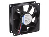 Ventilator DC axial 12V 80x80x25mm