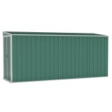 Cumpara ieftin Sopron gradina/montaj perete verde, 118x382x178 cm, otel zincat