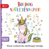 Boldog sz&uuml;let&eacute;snapot! - Kicsi unikornis sz&uuml;linapi tort&aacute;ja - Daniela Gamba