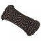 Gossi franghie de barca, negru, 4 mm, 25 m, polipropilena