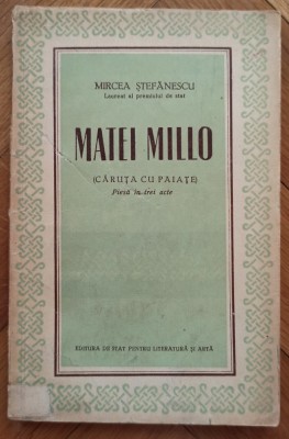 Matei Millo (Caruta cu paiate) - Mircea Stefanescu foto