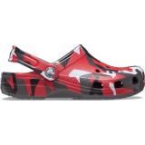 Saboti Crocs Classic Geo Camo Clog Kids Gri - Slate Grey/Multi