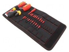 Kit Șurubelnițe Dinamometrice Izolate 1kVAC cu Etui 13 Bucăți