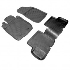 Set Covorase Auto Cauciuc Tip Tavita Norplast Dacia Logan 1 2006-2014 foto