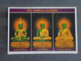 TAILANDA - BANGKOK -CELE 3 STATUI A LUI BUDDHA DE SMARALD IN COSTUME DIFERITE,, Necirculata, Fotografie