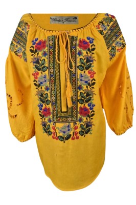 Bluza dama tip ie R25, galben , marimea XL foto