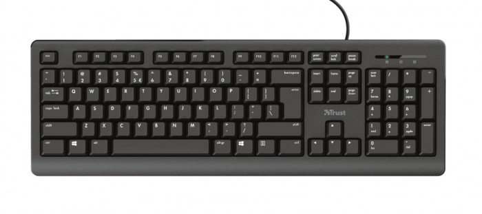 Trust Primo Full-size keyboard silent, &quot;TR-23880&quot; (timbru verde 0.8 lei)