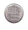 Moneda Monaco 1 franc 1975, stare buna, curata, Europa, Nichel