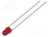 Dioda LED, 3mm, ro&amp;#351;ie, 2,1mcd, 10...15mA, 5V, BROADCOM (AVAGO) - HLMP-1600