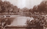 Bucuresti. Vedere din Parcul Carol (circulata 1928)