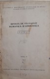 1958, Nr. 1, REV, DE FILOLOGIE ROMANICA SI GERMANICA, dedicatia lui G Ivanescu