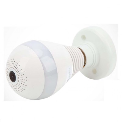 Camera de supraveghere tip bec cu IP Wireless foto