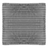 Fata de Perna Decorativa de Iarna Flannel Gri 45x45 cm