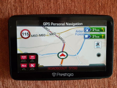 Vand Navigator GPS Prestigio RoadScout 5150 + harta full Europe (NOU) foto