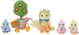 FIGURINE SYLVANIAN FAMILIES-FAMILIA PASARILOR CU PORTOCALE