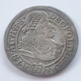 Silezia 6 kreuzer 1674 Wroslaw argint Leopold l