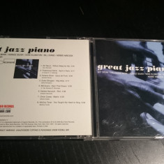 [CDA] Tower Records - Great Jazz Piano - cd audio original