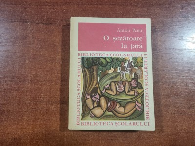O sezatoare la tara de Anton Pann foto